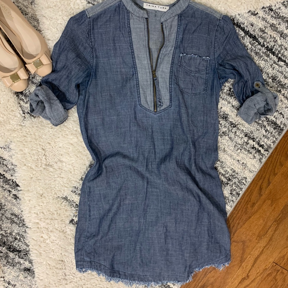 Trina Turk Denim Dress